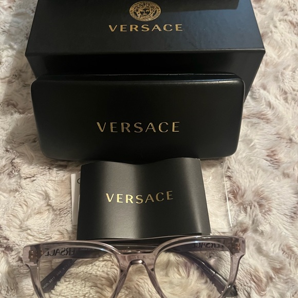 Authentic Versace Full Inclusion Eyeglasses EUC - Picture 8 of 12